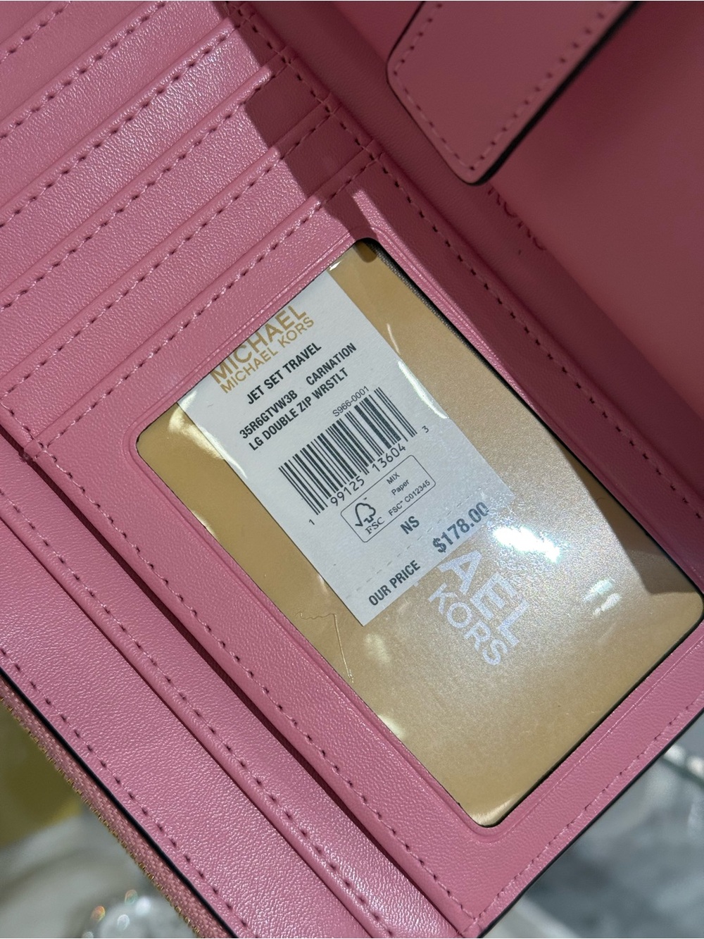 MICHAEL KORS Sheila Large Ombre Signature Logo Tote Bag and wallet - Picture 12 of 12
